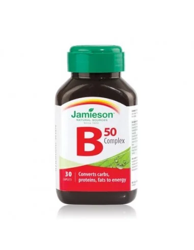 B Complex Vitamine 50mg 30cps Jamieson