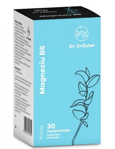 Magneziu B6 30 cpr Dr Krauter