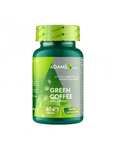 GREEN COFFEE COMPLEX 350MG 30CPS Adams Vision, REMEDII NATURISTE