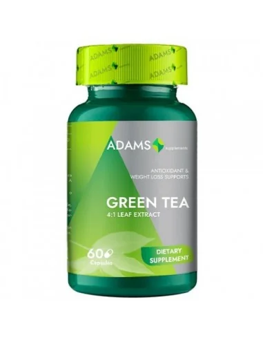 GREEN TEA (CEAI VERDE) 400MG 60CPS Adams Vision, REMEDII NATURISTE