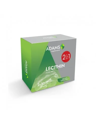 LECITINA 1200MG 30CPS 1+1 GRATIS Adams Vision, Sistemul nervos