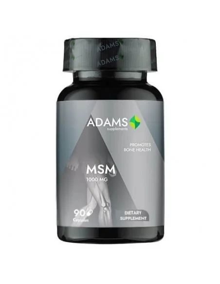 MSM 1000MG 90CPS Adams Vision, REMEDII NATURISTE