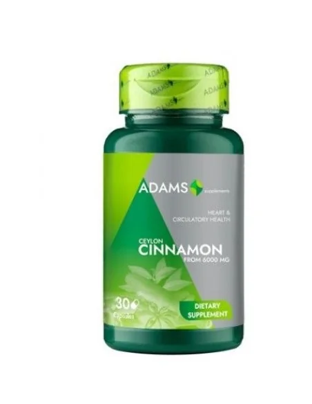 SCORTISOARA 1000MG 30CPS (CINNAMON)	ADAMS VISION, REMEDII NATURISTE