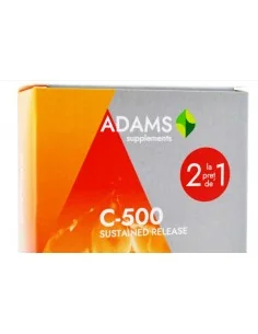 VITAMINA C 500MG MACESE 30CPS 1+1 GRATIS ADAMS VISION, Raceala si gripa