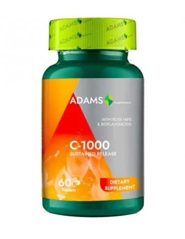 VITAMINA C-1000 MACESE 60CPR ADAMS VISION, Raceala si gripa