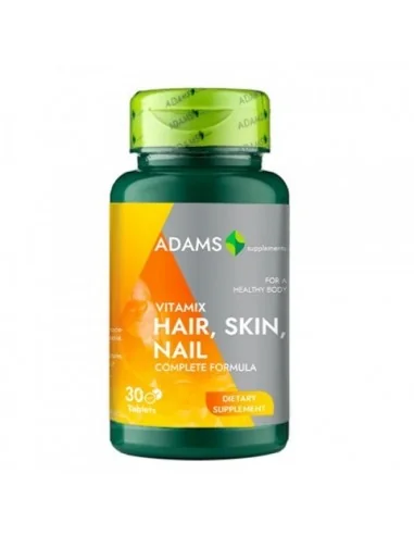 VITAMIX HAIR,SKIN & NAIL 30CPR ADAMS VISION, VITAMINE SI MINERALE