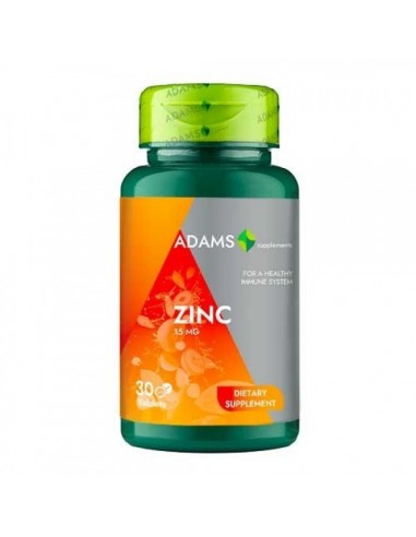 ZINC 15MG 30CPR ADAMS VISION, Tulburari Hormonale