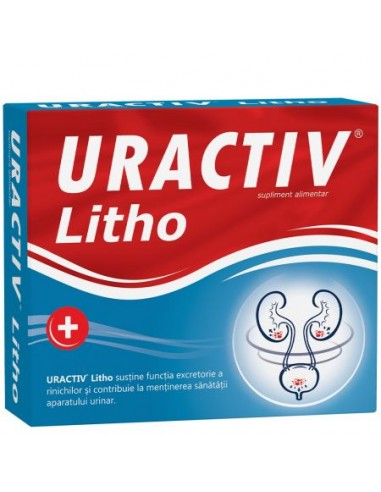 Uractiv Litho 30 capsule Fiterman Pharma, Retentie hidrica