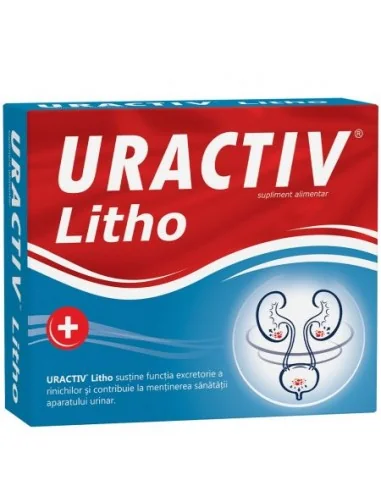 Uractiv Litho 30 capsule Fiterman Pharma, Retentie hidrica