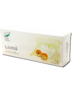 Luteina 30 capsule Pro Natura Medica, Sanatatea ochilor