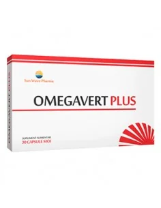OMEGAVERT PLUS 30 capsule Sun Wave Pharma, REMEDII NATURISTE