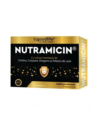 NUTRAMICIN 15 CAPSULE MOI COSMO PHARM