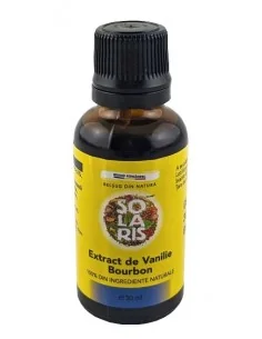 EXTRACT PUR DE VANILIE BOURBON 30ML SOLARIS