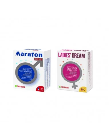 Maraton Forte 20 cps + Ladies Dream 2cps Parapharm