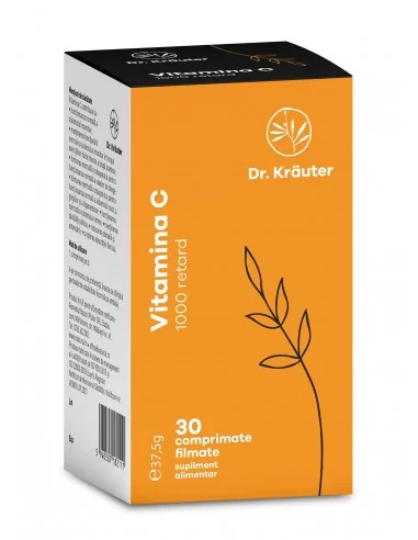 Vitamina C 1000 retard 30 cpr Dr Krauter