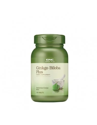 Gnc Herbal Plus Ginkgo Biloba Plus, 120 Tb