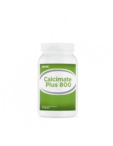 Gnc Calcimate Plus 800, Citrat Malat De Calciu, 120 Tb