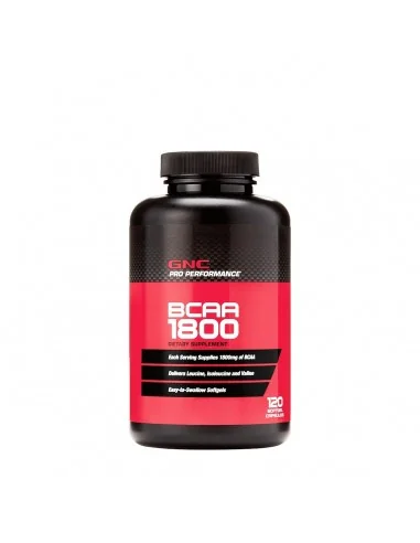 Gnc Pro Performance Bcaa 1800, Aminoacizi Bcaa, 120 Cps