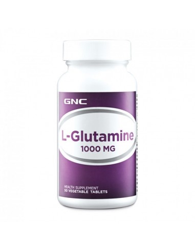 Gnc L-glutamine 1000 Mg, L-glutamina, 50 Tb