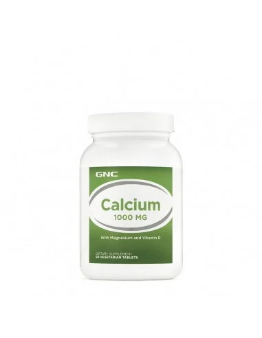 Gnc Calcium 1000 Mg, Calciu Cu Magneziu Si Vitamina D, 90 Tb