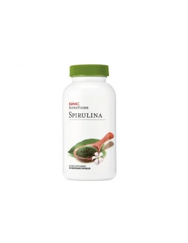 Gnc Superfoods Spirulina 500 Mg, 90 Cps