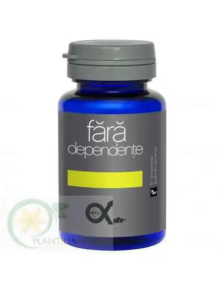 Alfa Fara Dependente 60 comprimate Dacia Plant, REMEDII NATURISTE