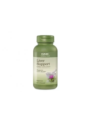 Gnc Herbal Plus Liver Support, Protectie Hepatica, 50 Cps