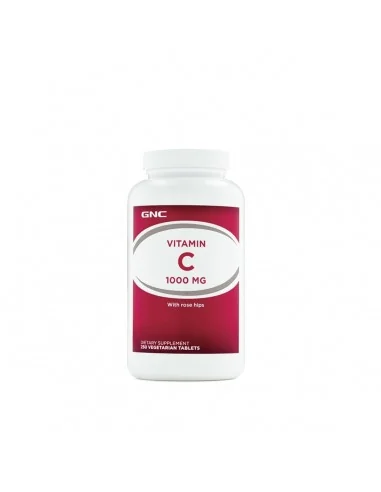 Gnc Vitamina C 1000 Mg Cu Macese, 250 Tb