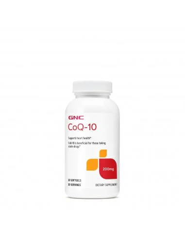 Gnc Coenzima Coq-10 Naturala 200 Mg, 30 Cps