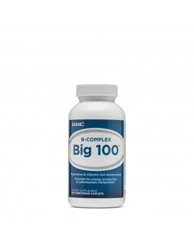 Gnc B-complex Big 100, Complex De Vitamina B, 100 Tb