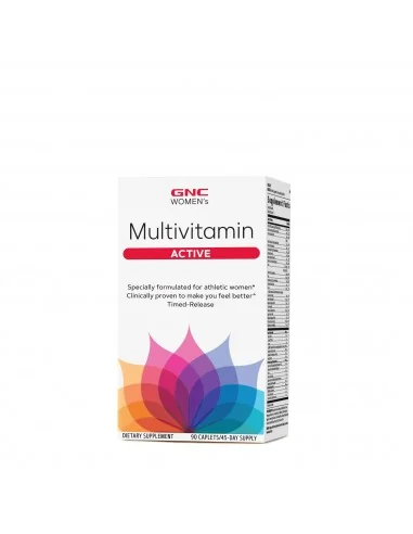 Gnc Women's Multivitamin Active, Complex De Multivitamine Pentru Femei, 90 Tb