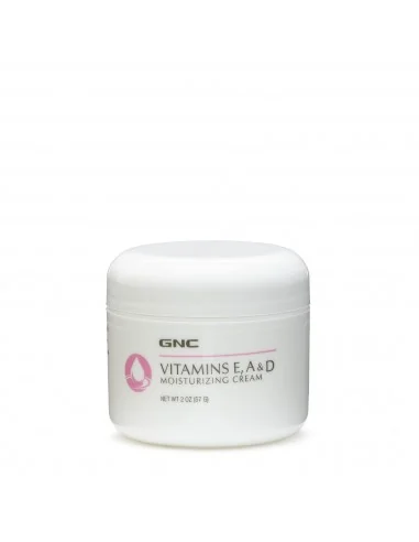 Gnc Vitamins E, A & D Moisturizing Cream, Crema Hidratanta Cu Vitaminele E, A Si D, 57 G