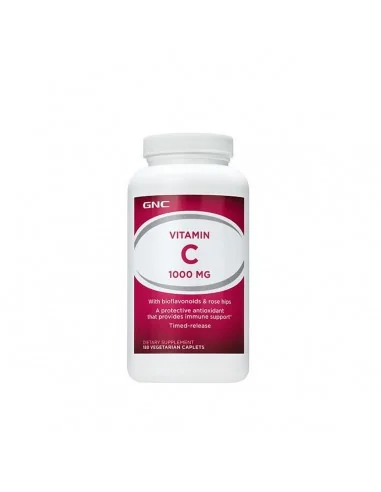 Gnc Vitamina C 1000 Mg Cu Bioflavonoide Si Eliberare Prelungita, 180 Tb