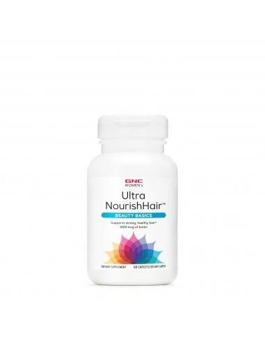 Gnc Women's Ultra Nourishhair, Complex De Multivitamine Pentru Sanatatea Parului, 60 Tb