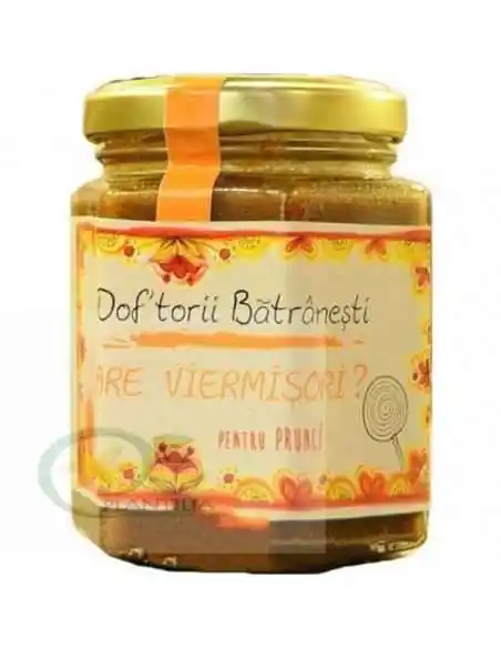 Dof’torii batranesti pentru prunci : Are viermisori? 200 g Prisaca Transilvania, REMEDII NATURISTE