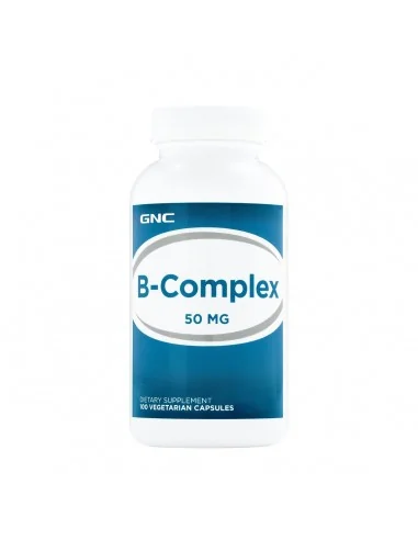 Gnc B-complex 50 Mg, Vitamina B, 100 Cps