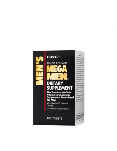 Gnc Men's Mega Men, Complex De Multivitamine Pentru Barbati, 100 Tb