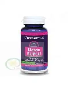 Detox Suplu 60 capsule Herbagetica, Slabire 2