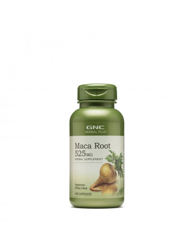 Gnc Herbal Plus Maca Root 525 Mg, Radacina De Maca, 100 Cps