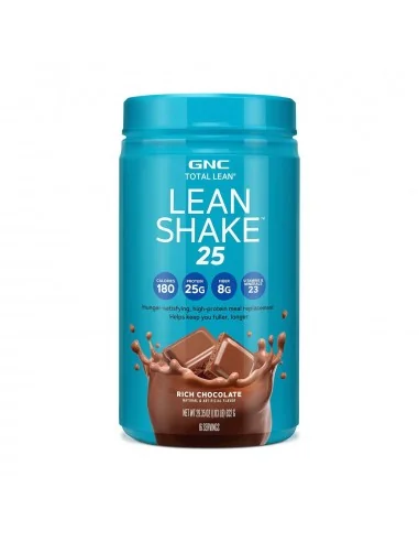 Gnc Total Lean Lean Shake 25, Shake Proteic, Cu Aroma De Ciocolata, 832 G