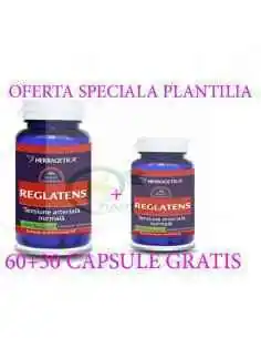 Reglatens 60 +60 capsule Herbagetica, REMEDII NATURISTE