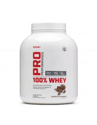 Gnc Pro Performance 100% Whey, Proteina Din Zer, Cu Aroma De Ciocolata, 2272 G