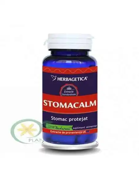 Stomacalm 60 capsule Herbagetica, Splina si pancreas
