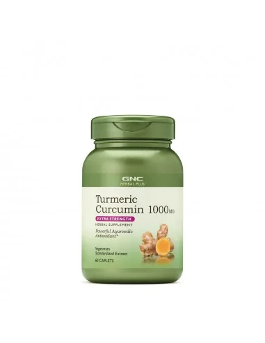 Gnc Herbal Plus Turmeric Curcumin 1000 Mg, 60 Tb