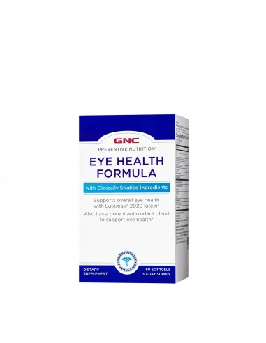 Gnc Preventive Nutrition Eye Health, Formula Pentru Sanatatea Ochilor, 60 Cps