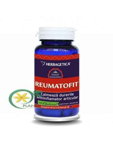 Reumatofit 30 capsule Herbagetica
Diminuează senzaţiile de durere, împiedică procesul degenerativ la nivel de articulaţii, favor