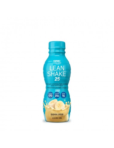 Gnc Total Lean Lean Shake 25 Shake Proteic Rtd Cu Aroma De Banane, 414 Ml