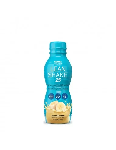 Gnc Total Lean Lean Shake 25 Shake Proteic Rtd Cu Aroma De Banane, 414 Ml