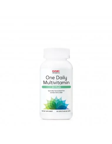 Gnc Women's One Daily Multivitamin 50 Plus, Complex De Multivitamine Pentru Femei 50 Plus, 60 Tb