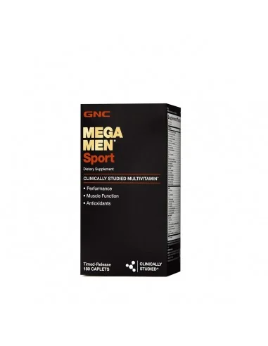 Gnc Mega Men Sport, Complex De Multivitamine Pentru Barbati, 180 Tb